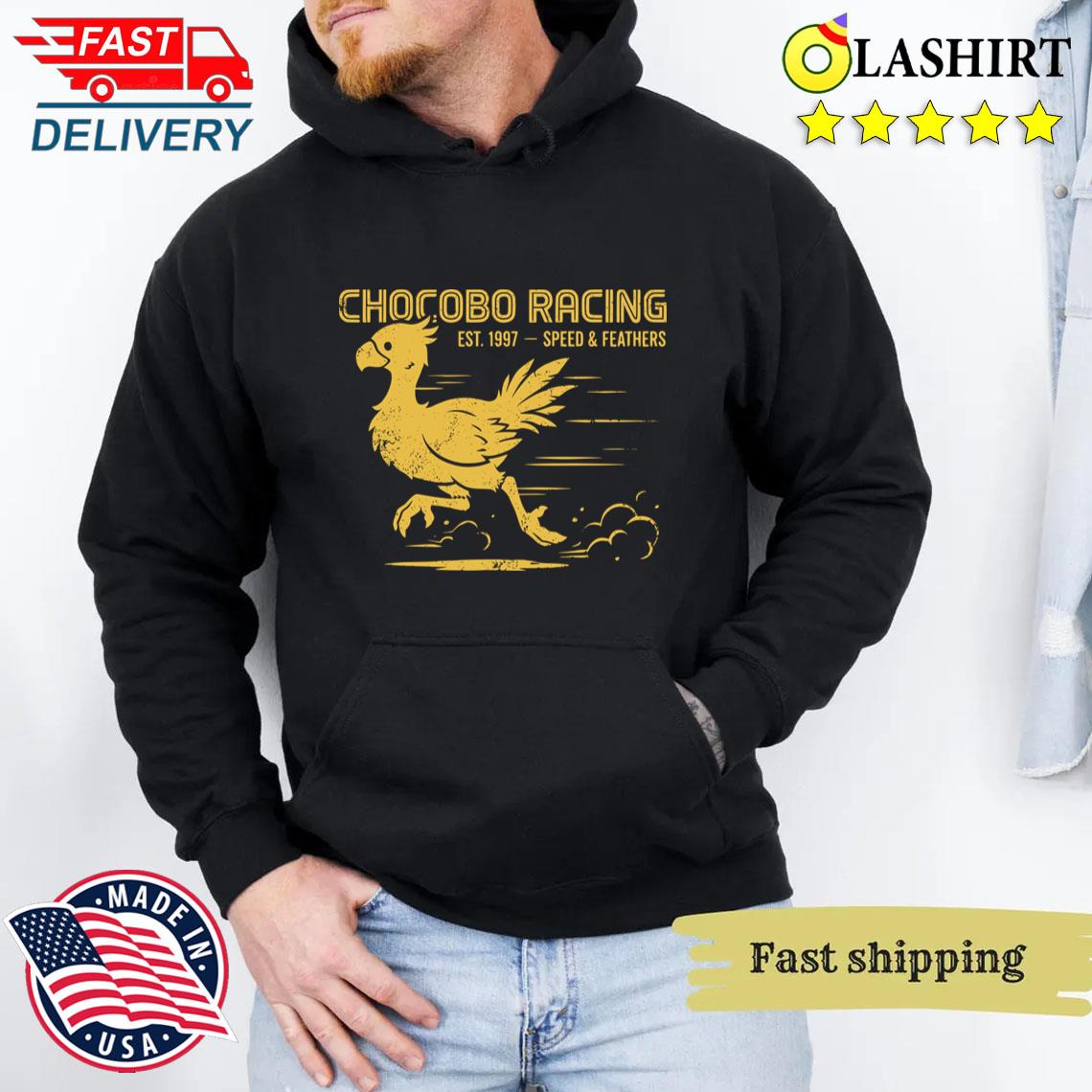 Chocobo Racing T-shirt Unisex Hoodie Chocobo Racing T-shirt Unisex Hoodie