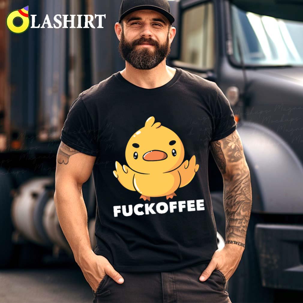 Fuckoffee Funny Duck By Tobe Fonseca T-shirt Best Sale