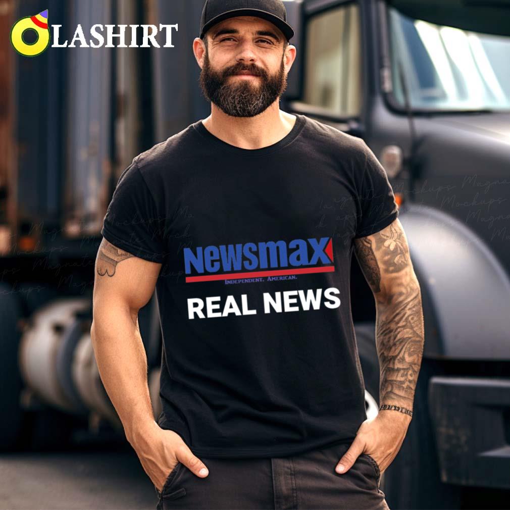 Newsmax Real News T-shirt Best Sale