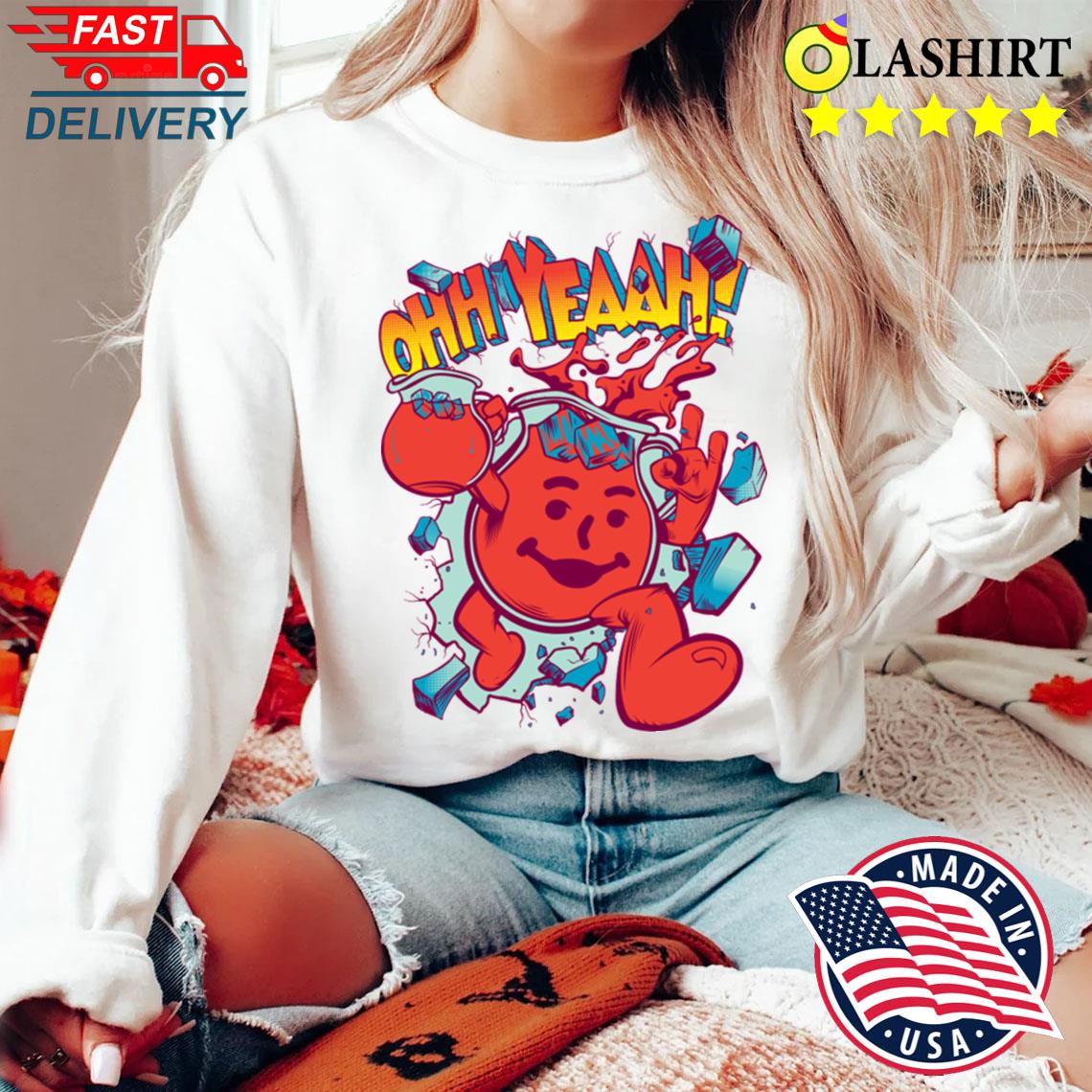 Ohh Yeah Kool Aid Man T-shirt Sweater Shirt