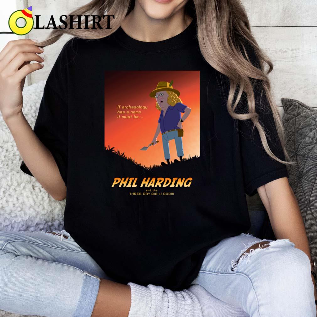 Phil Harding Time Team T-shirt Classic Shirt Phil Harding Time Team T-shirt Classic Shirt