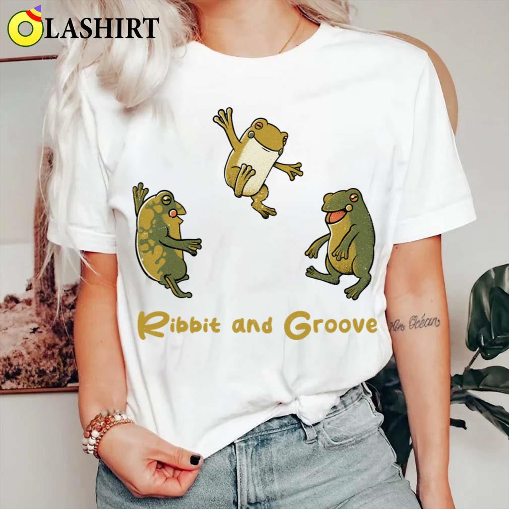 Ribbit And Groove Funny Frog By Tobe Fonseca T-shirt Classic Shirt
