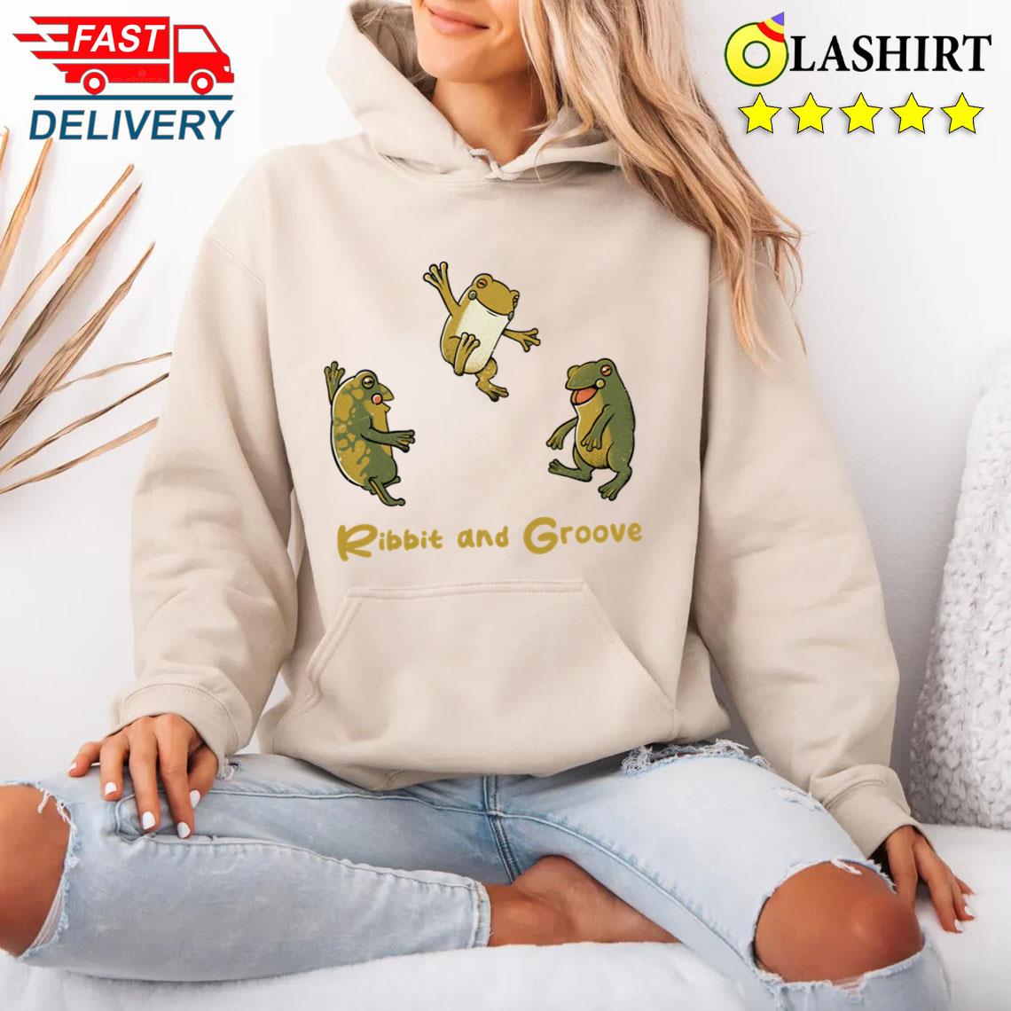 Ribbit And Groove Funny Frog By Tobe Fonseca T-shirt Unisex Hoodie