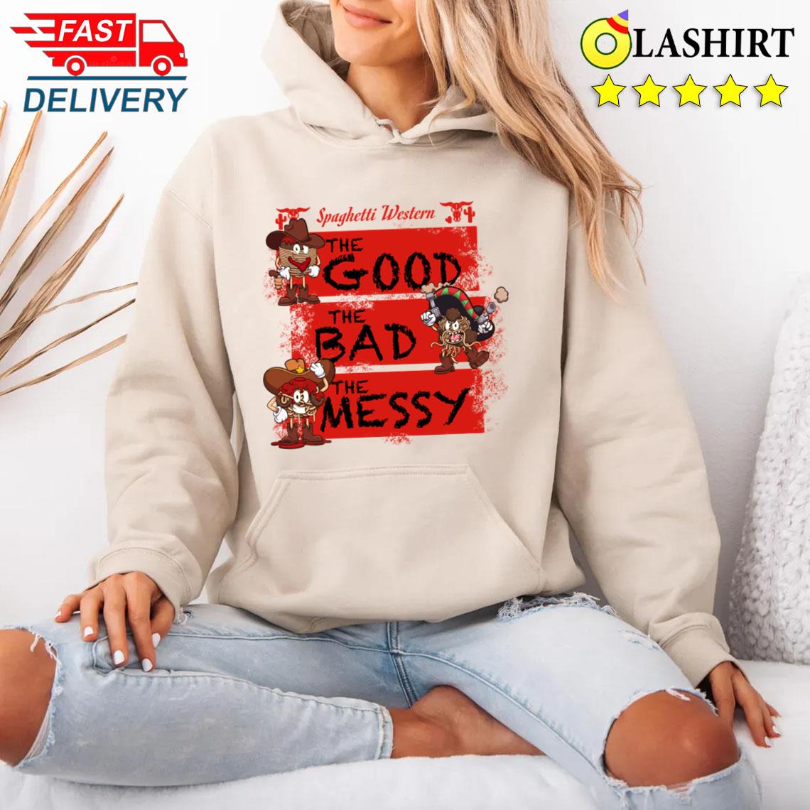Spaghetti Western Cartoon T-shirt Unisex Hoodie