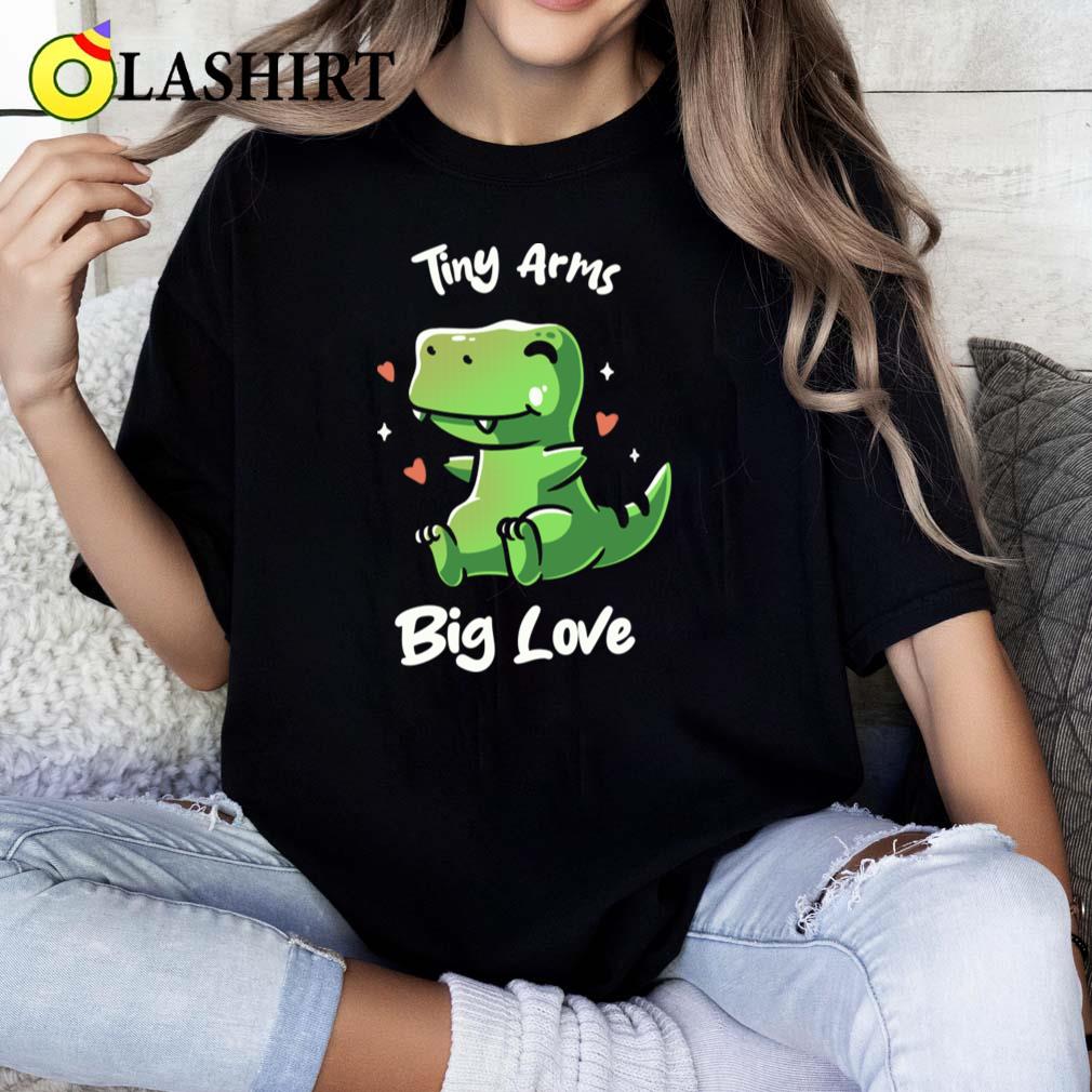 Tiny Arms Big Love Kawaii Dinosaur By Tobe Fonseca T-shirt Classic Shirt
