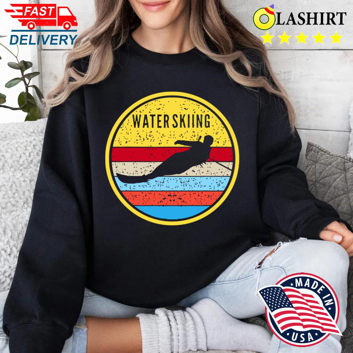 Water Skiing T-shirt Sweater Shirt