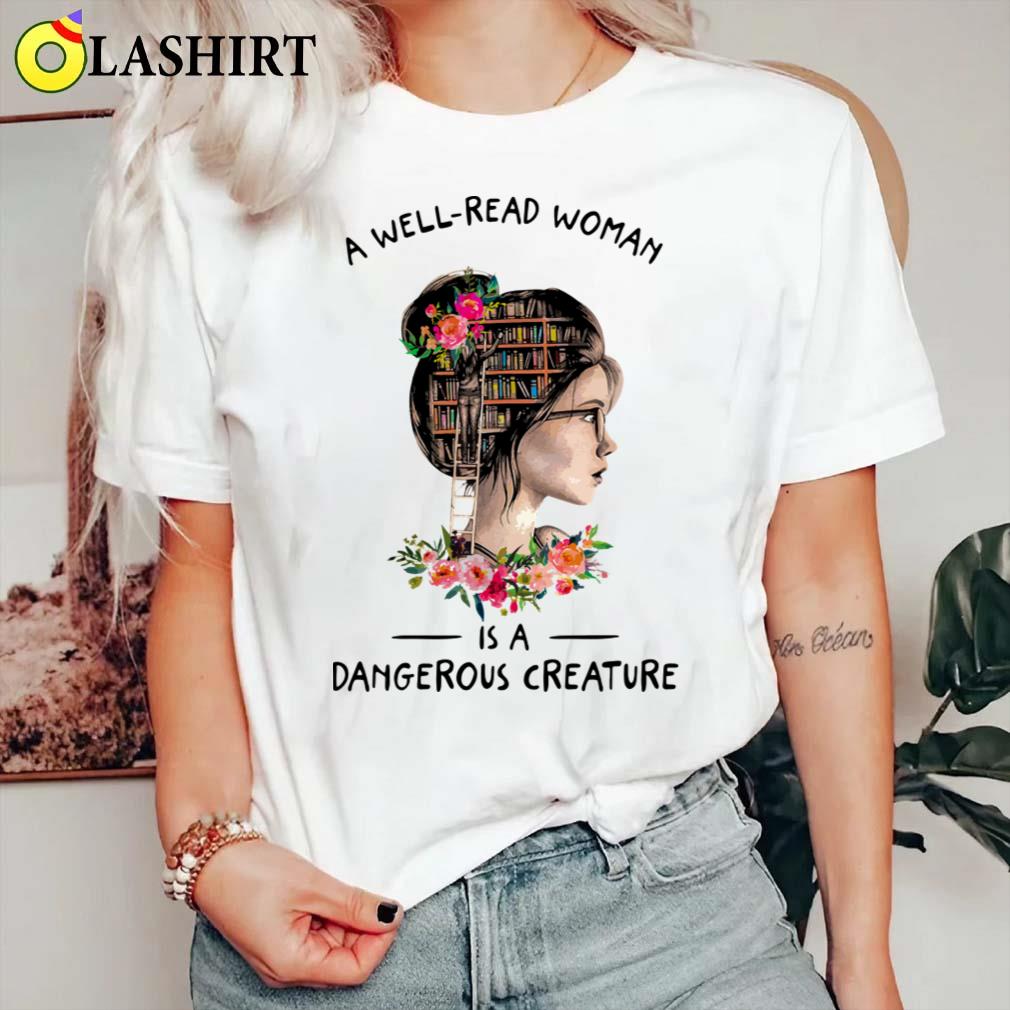 Well Read Woman T-shirt Classic Shirt