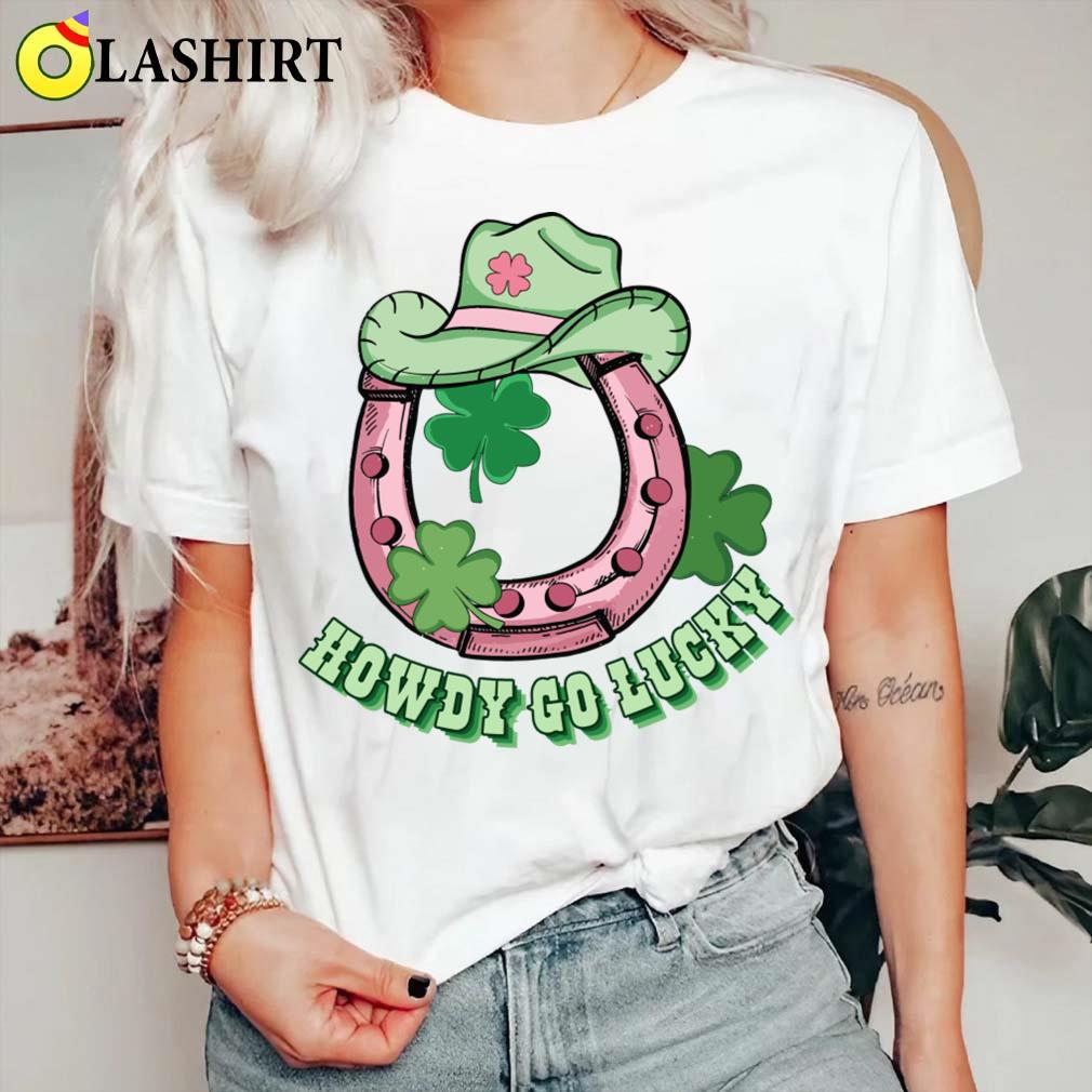 Western Howdy St Paddy St Patricks Day T-shirt Classic Shirt