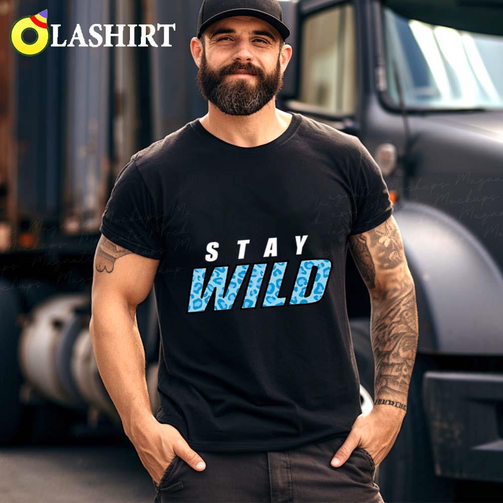 Stay Wild Merch Ben Azelart Blule T-shirt